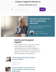 Improving Senior Living Content Ranking