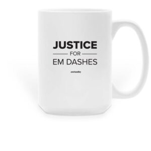 Hands off our em dash